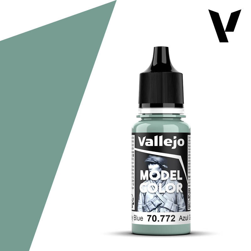 AV Vallejo Model Color 18ml - Medium Grey Blue