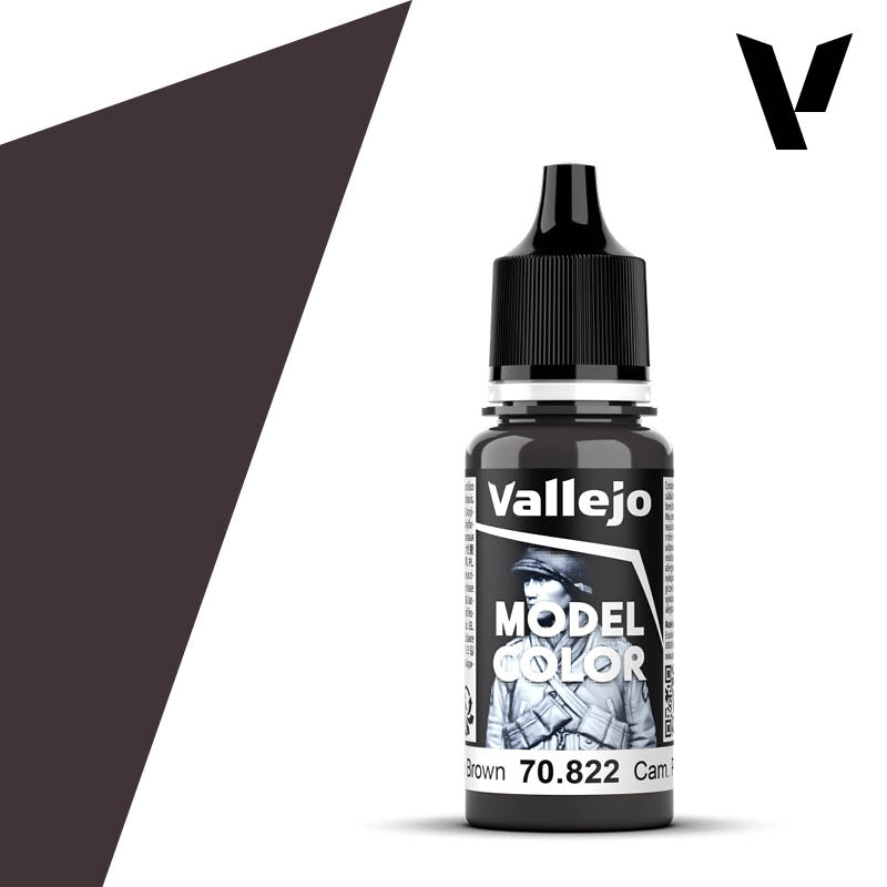 AV Vallejo Model Color 18ml - German Camouflage Black Brown - Vallejo