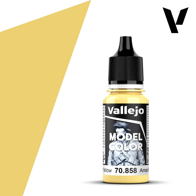 AV Vallejo Model Color 18ml - Ice Yellow - Vallejo
