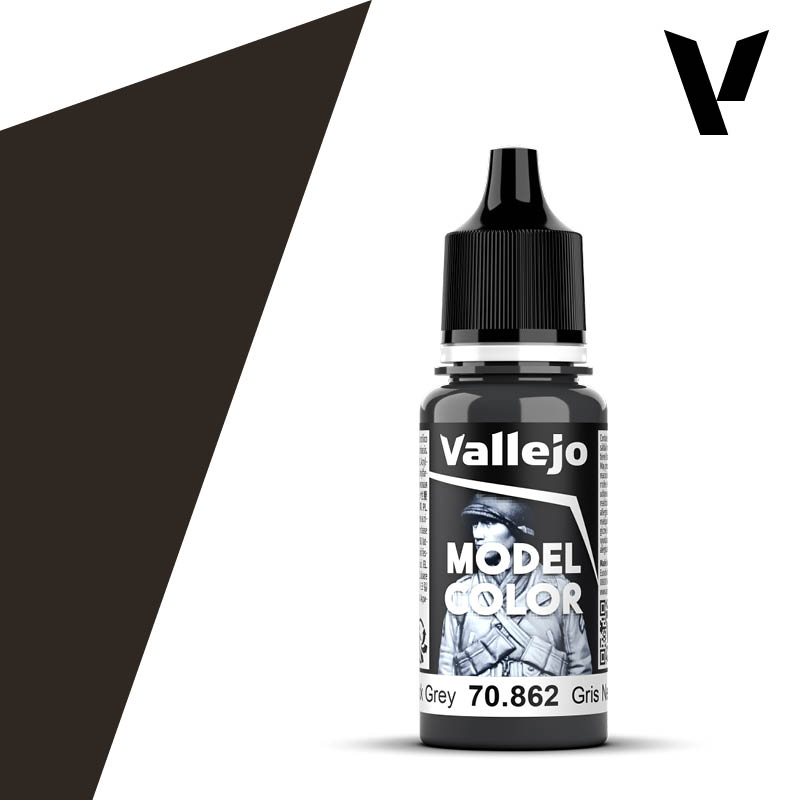AV Vallejo Model Color 18ml - Black Grey