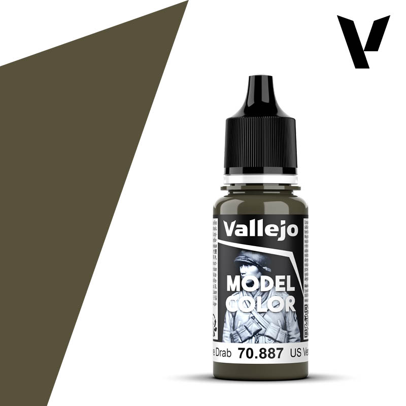 AV Vallejo Model Color 18ml - US Olive Drab - Vallejo
