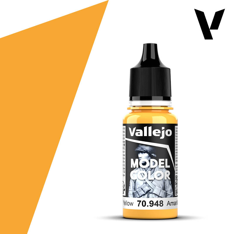 AV Vallejo Model Color 18ml - Golden Yellow - Vallejo