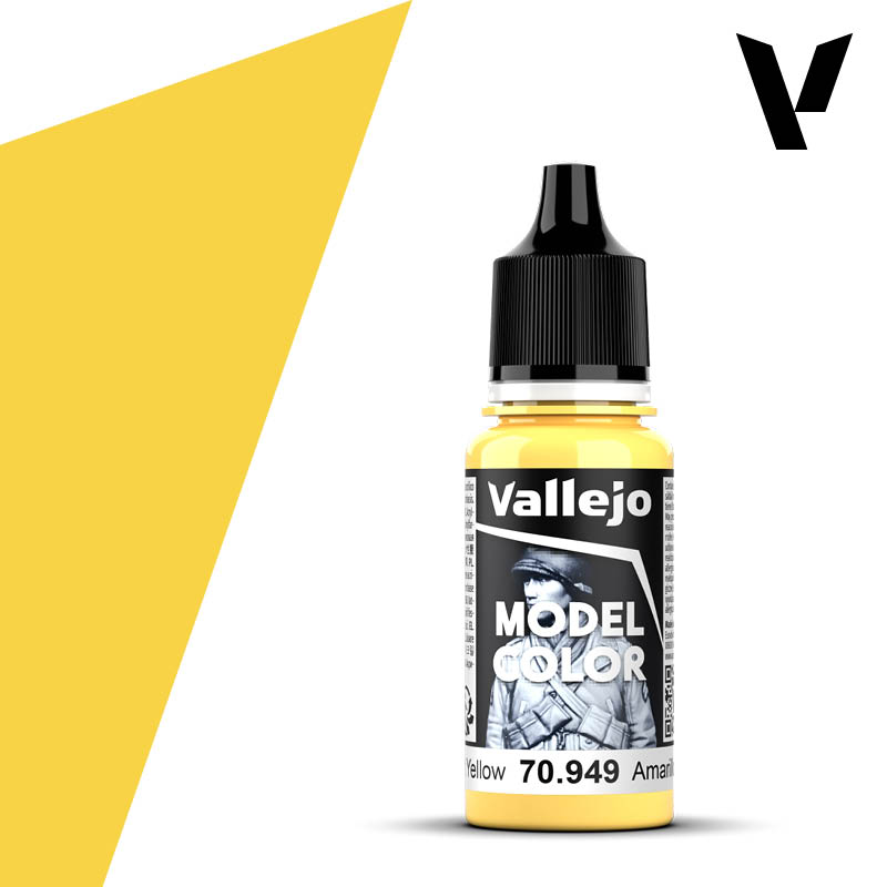 AV Vallejo Model Color 18ml - Light Yellow