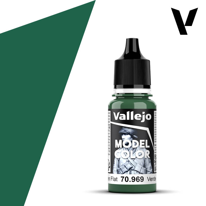 AV Vallejo Model Color 18ml - Park Green Flat