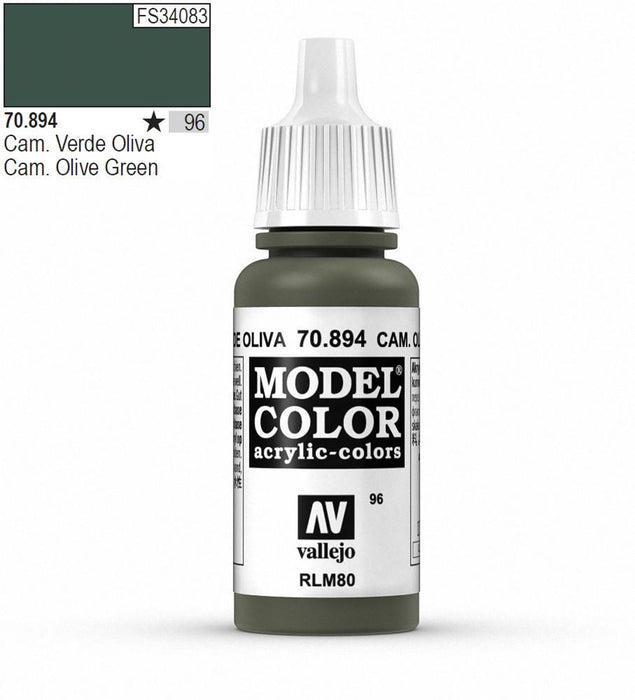 AV Vallejo Model Color 17ml - Camouflage Olive Green - Vallejo