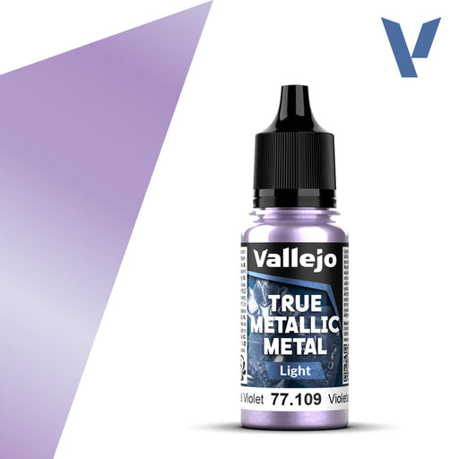 Light 109-18ml Celestial Violet - Vallejo True Metallic Metal