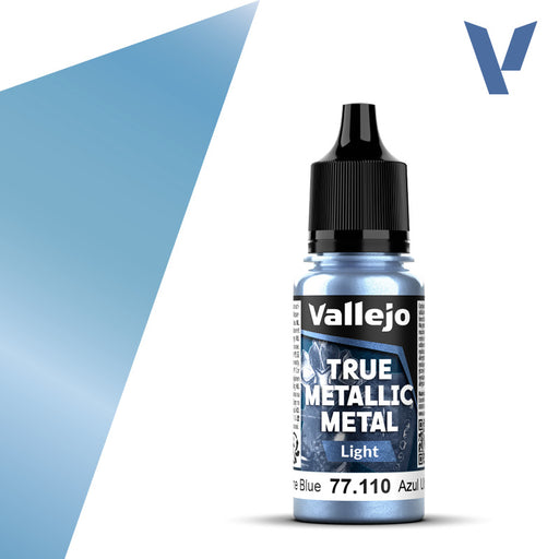 Light 110-18ml Ultramarine Blue - Vallejo True Metallic Metal