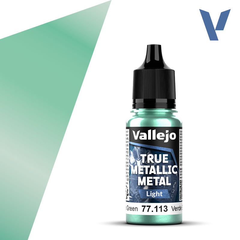 Light 113-18ml Beetle Green - Vallejo True Metallic Metal