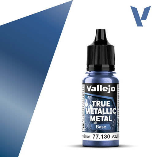 Base 130-18ml Ultramarine Blue - Vallejo True Metallic Metal