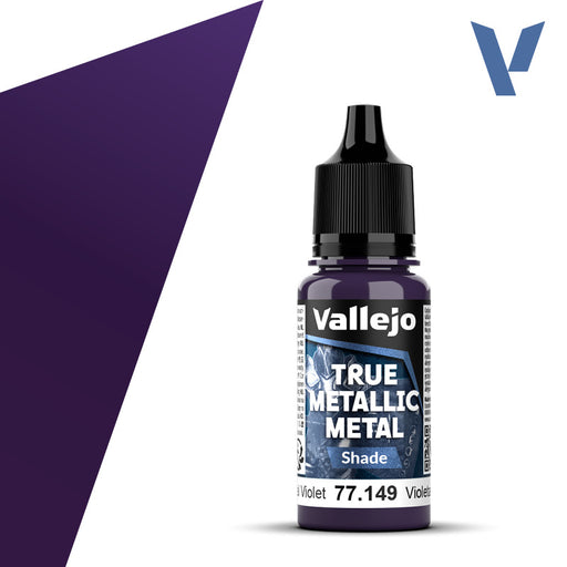 Shade 149-18ml Celestial Violet - Vallejo True Metallic Metal