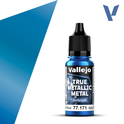 Airbrush 171-18ml Sapphire Blue - Vallejo True Metallic Metal