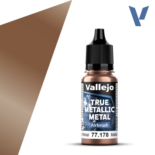 Airbrush 178-18ml Rusty Metal - Vallejo True Metallic Metal