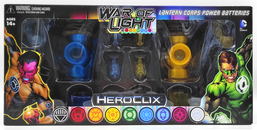 War of Light – Lantern Corps Power Batteries by HeroClix - Wizkids