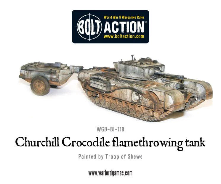 Churchill Crocodile Flamethrowing Tank (2025)