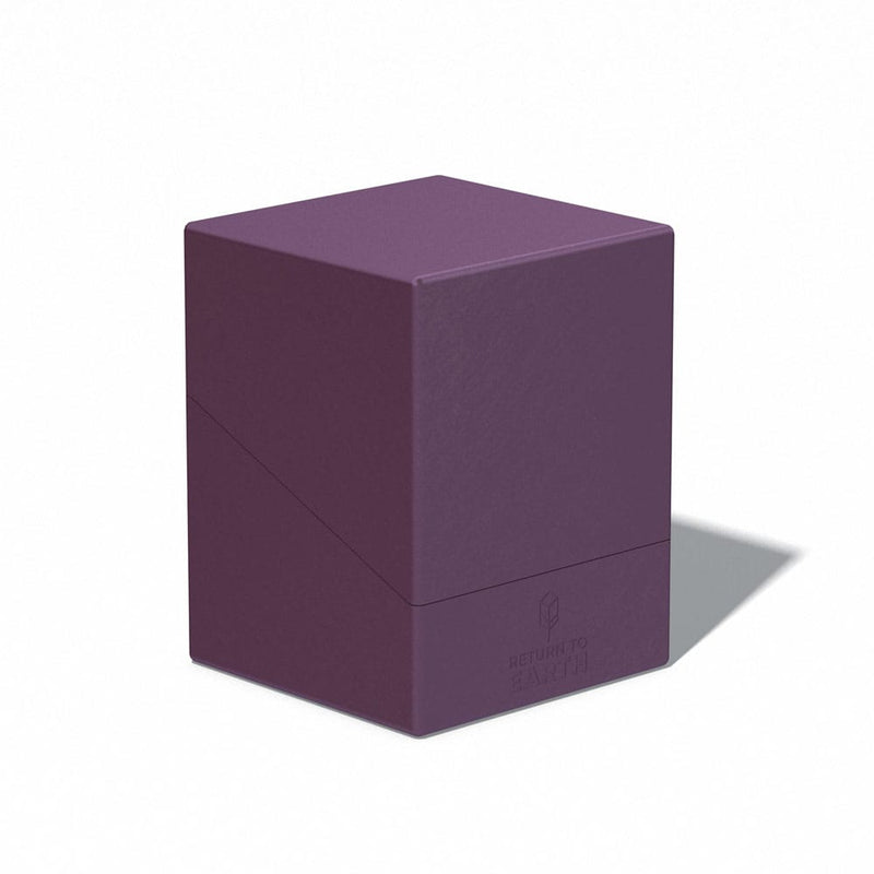 Ultimate Guard Return To Earth Boulder Deck Case 100+ Standard Size Purple - Ultimate Guard