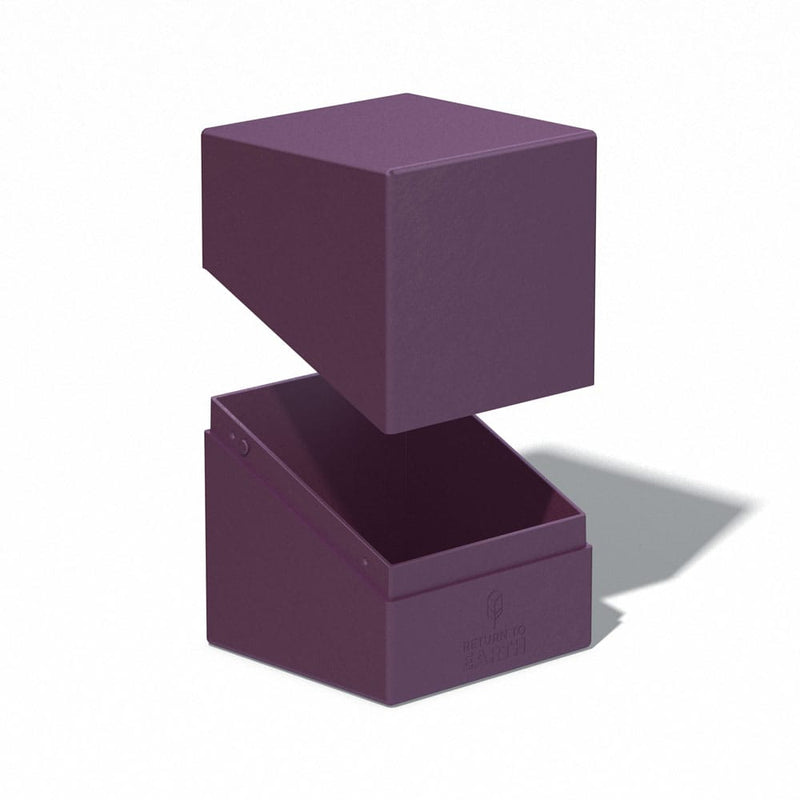 Ultimate Guard Return To Earth Boulder Deck Case 100+ Standard Size Purple - Ultimate Guard
