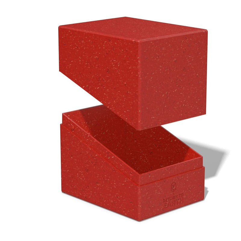 Ultimate Guard Return To Earth Boulder Deck Case 133+ Standard Size Red - Ultimate Guard