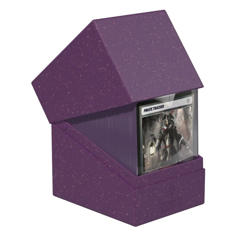 Ultimate Guard Return To Earth Boulder Deck Case 133+ Standard Size Purple - Ultimate Guard