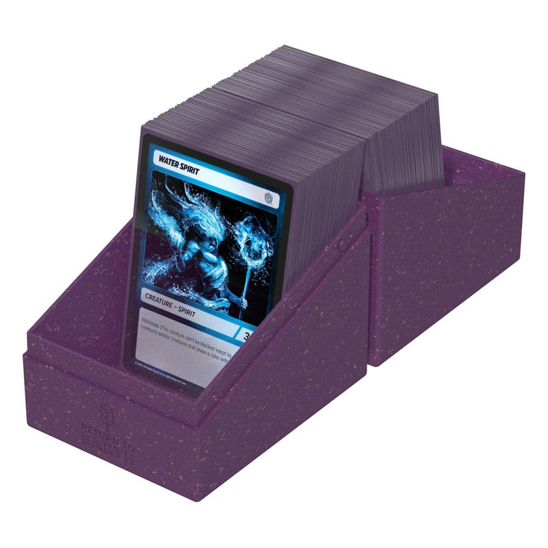Ultimate Guard Return To Earth Boulder Deck Case 133+ Standard Size Purple - Ultimate Guard