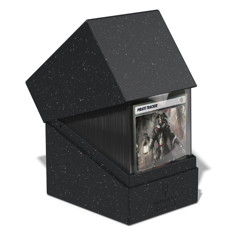 Ultimate Guard Return To Earth Boulder Deck Case 133+ Standard Size Black - Ultimate Guard