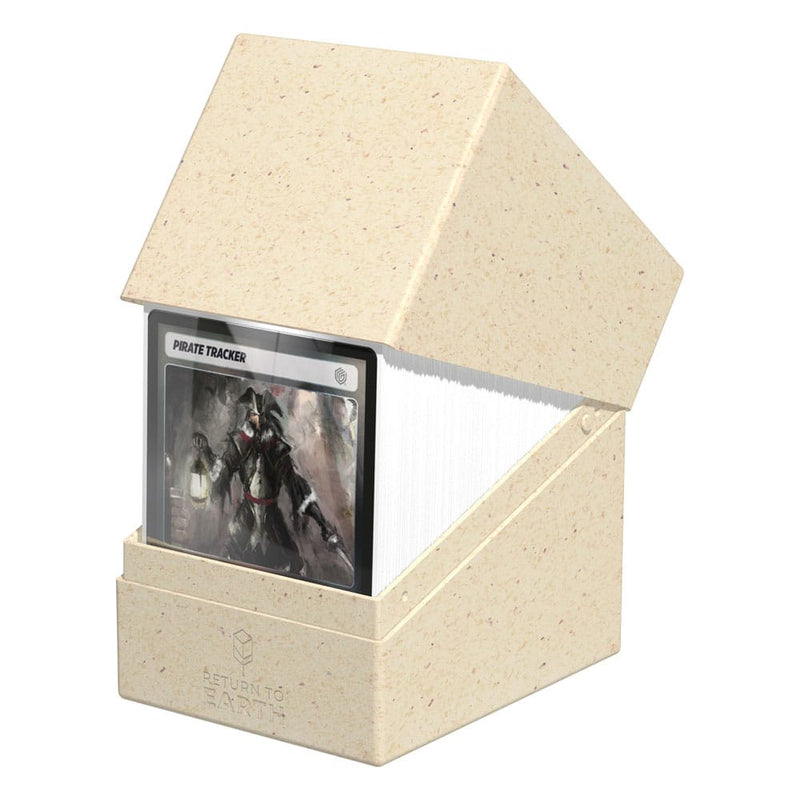 Ultimate Guard Return To Earth Boulder Deck Case 133+ Standard Size Natural - Ultimate Guard
