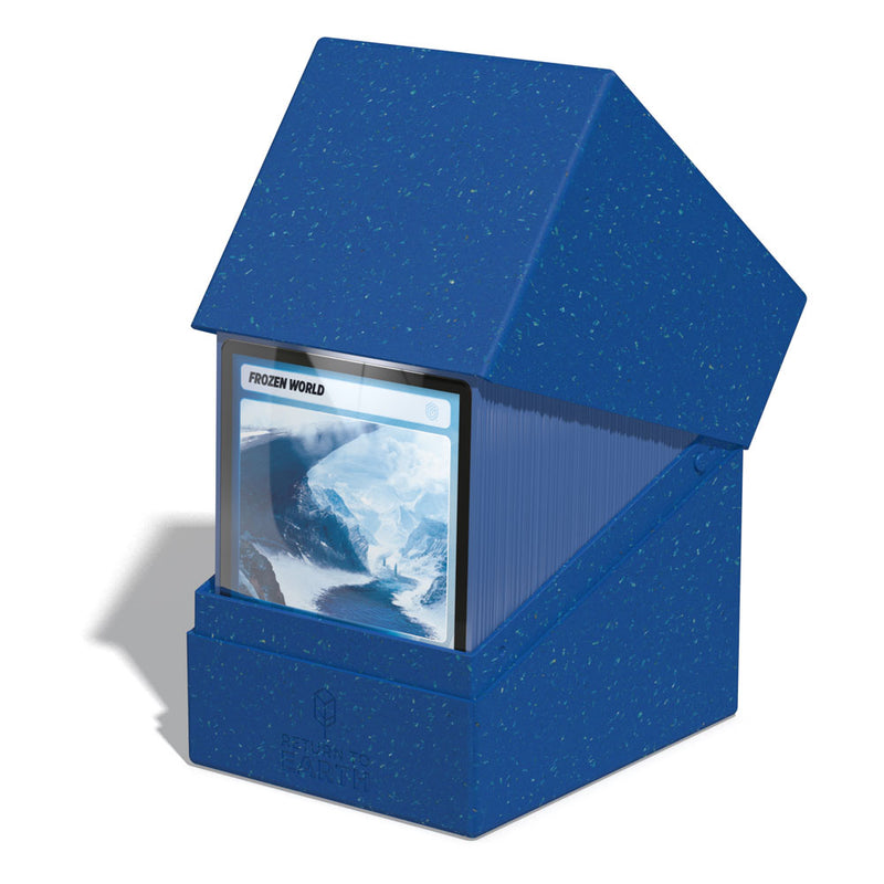 Ultimate Guard Return To Earth Boulder Deck Case 133+ Standard Size Blue - Ultimate Guard