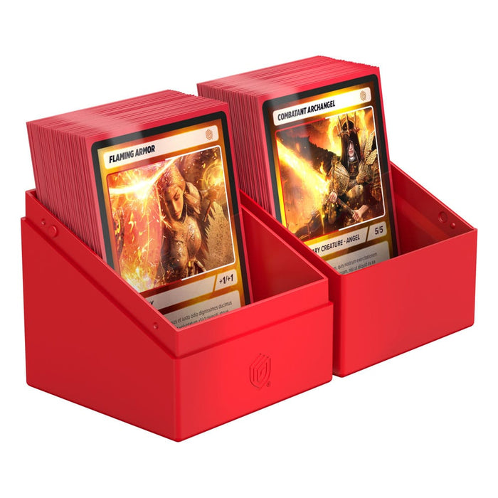 Ultimate Guard Boulder Deck Case 100+ Solid Red - Ultimate Guard