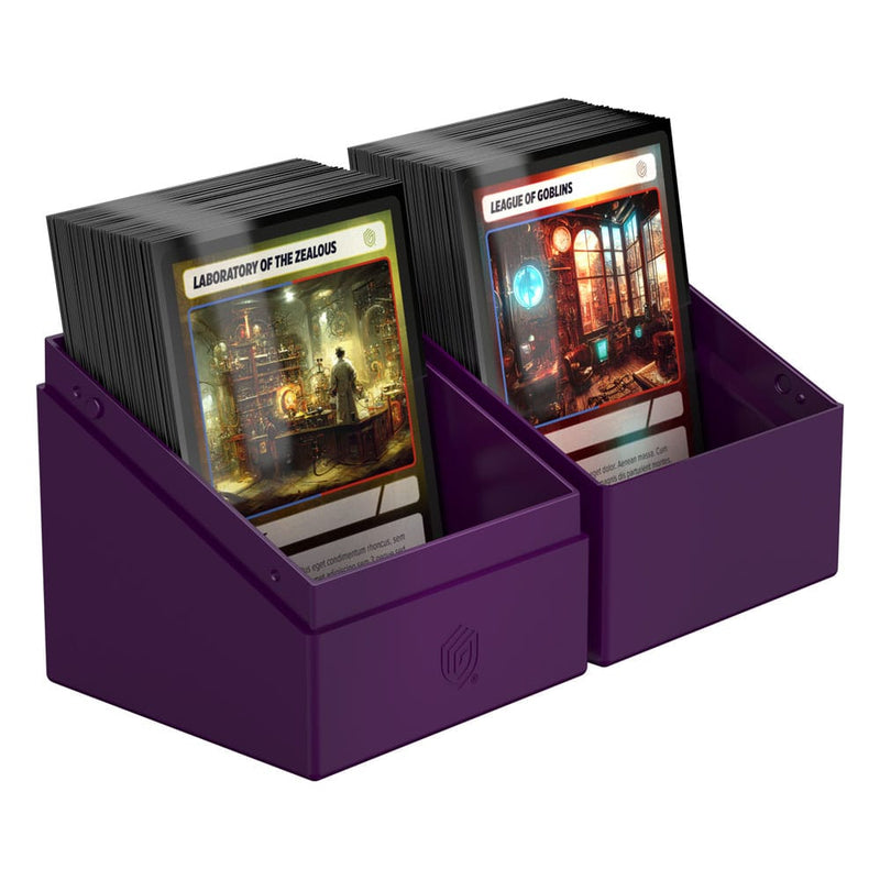 Ultimate Guard Boulder Deck Case 100+ Solid Purple - Ultimate Guard