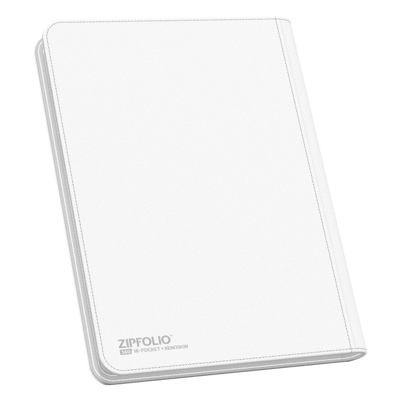 Ultimate Guard Zipfolio 360 - 18-Pocket XenoSkin White - Ultimate Guard