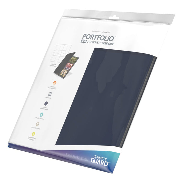 Ultimate Guard Portfolio 480 24-Pocket Xenoskin - Blue