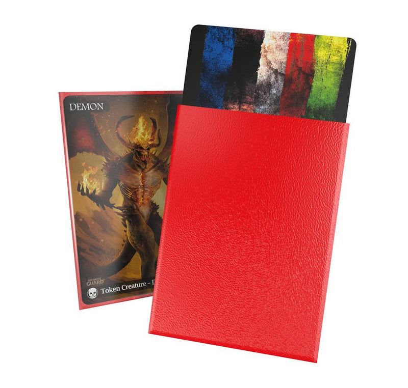 Ultimate Guard Cortex Sleeves Standard Size Matte Red (100) - Ultimate Guard