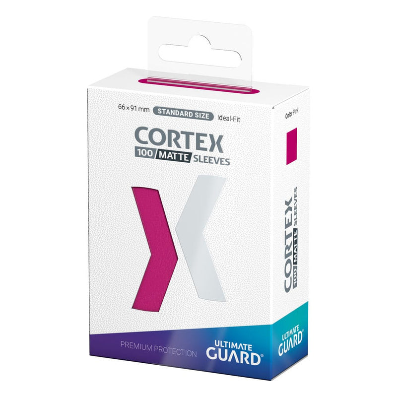 Ultimate Guard Cortex Sleeves Standard Size Matte Pink (100) - Ultimate Guard