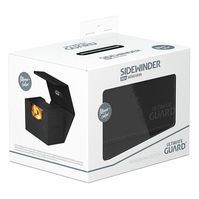 Ultimate Guard Sidewinder 80+ Xenoskin - Monocolour Black