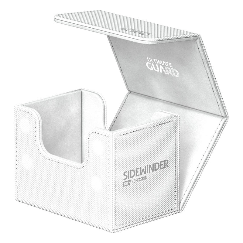 Ultimate Guard Sidewinder 80+ Xenoskin - Monocolour White - Ultimate Guard