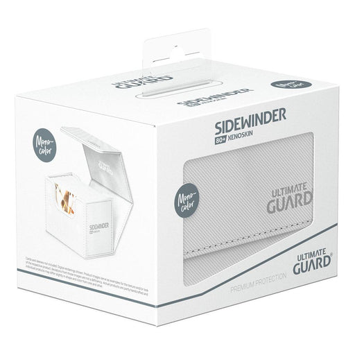 Ultimate Guard Sidewinder 80+ Xenoskin - Monocolour White - Ultimate Guard