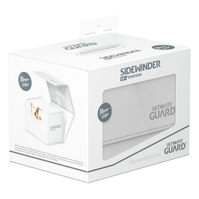 Ultimate Guard Sidewinder 80+ Xenoskin - Monocolour White - Ultimate Guard