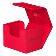 Ultimate Guard Sidewinder 80+ Xenoskin - Monocolour Red - Ultimate Guard