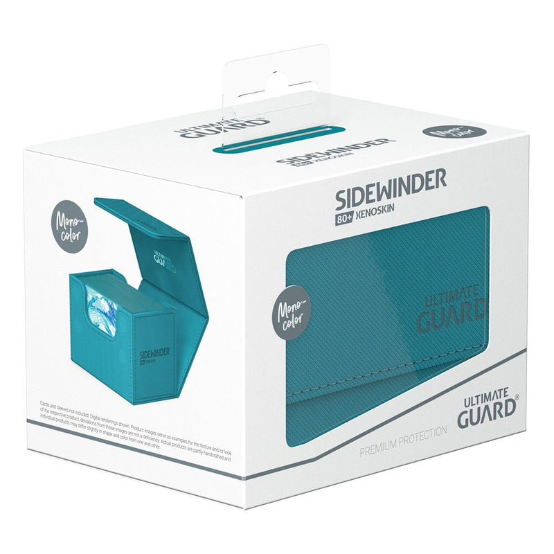 Ultimate Guard Sidewinder 80+ Xenoskin - Monocolour Petrol - Ultimate Guard