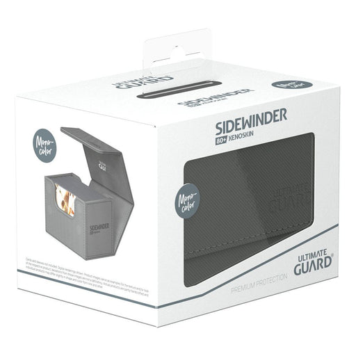 Ultimate Guard Sidewinder 80+ Xenoskin - Monocolour Grey - Ultimate Guard