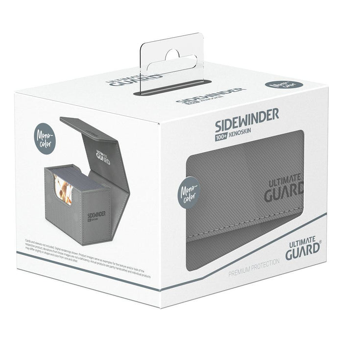 Ultimate Guard Sidewinder 100+ XenoSkin Monocolor Grey - Ultimate Guard