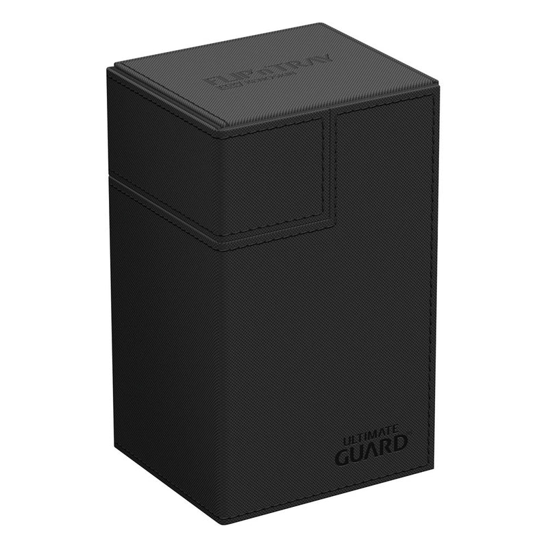 Ultimate Guard Flip'n'Tray 80+ Xenoskin - Monocolour Black - Ultimate Guard