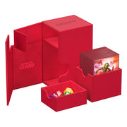 Ultimate Guard Flip'n'Tray 80+ Xenoskin - Monocolour Red - Ultimate Guard