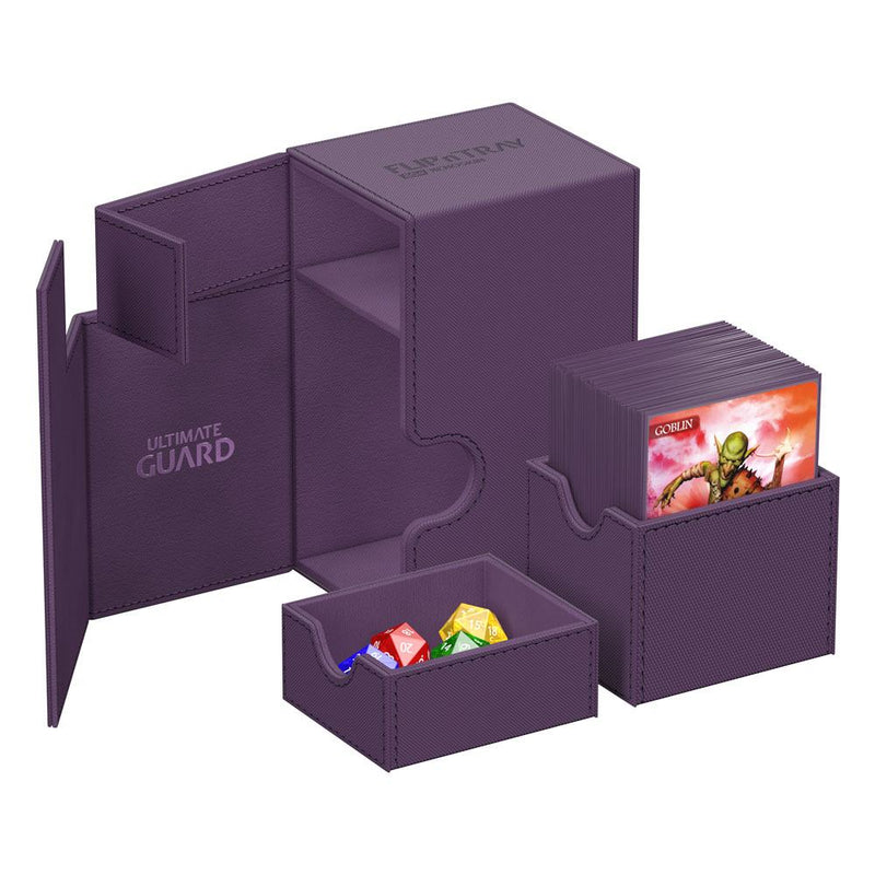 Ultimate Guard Flip'n'Tray 80+ Xenoskin - Monocolour Purple