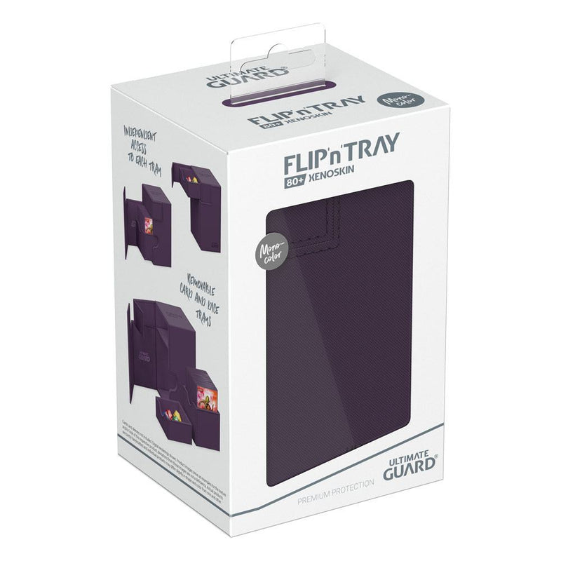 Ultimate Guard Flip'n'Tray 80+ Xenoskin - Monocolour Purple
