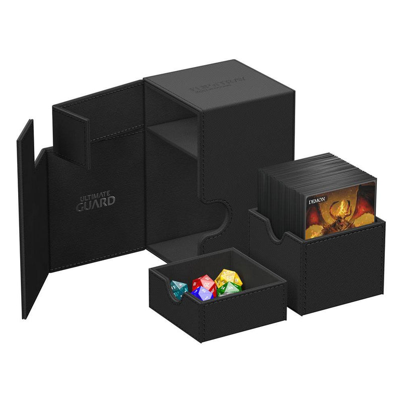 Ultimate Guard Flip'n'Tray 100+ Xenoskin - Monocolour Black