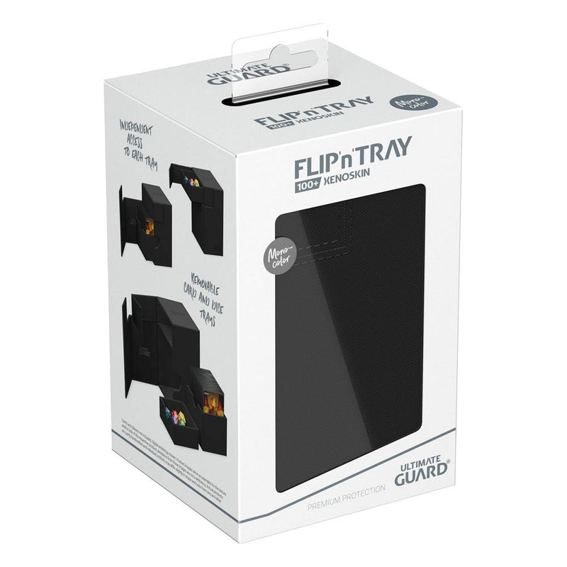 Ultimate Guard Flip'n'Tray 100+ Xenoskin - Monocolour Black