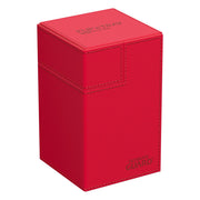 Ultimate Guard Flip'n'Tray 100+ Xenoskin - Monocolour Red - Ultimate Guard