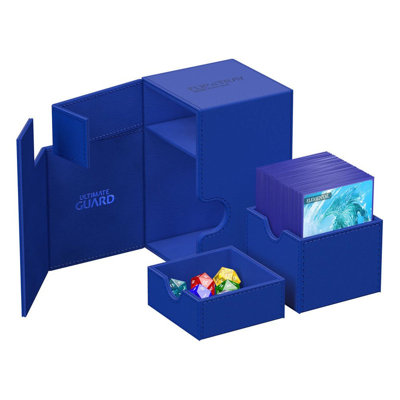 Ultimate Guard Flip'n'Tray 100+ Xenoskin - Monocolour Blue