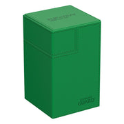 Ultimate Guard Flip'n'Tray 100+ Xenoskin - Monocolour Green - Ultimate Guard