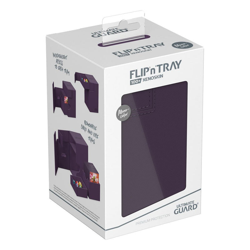Ultimate Guard Flip'n'Tray 100+ Xenoskin - Monocolour Purple